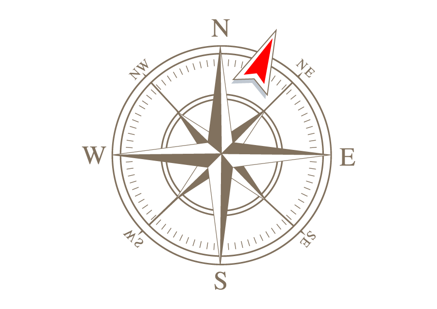 Wind direction NNE